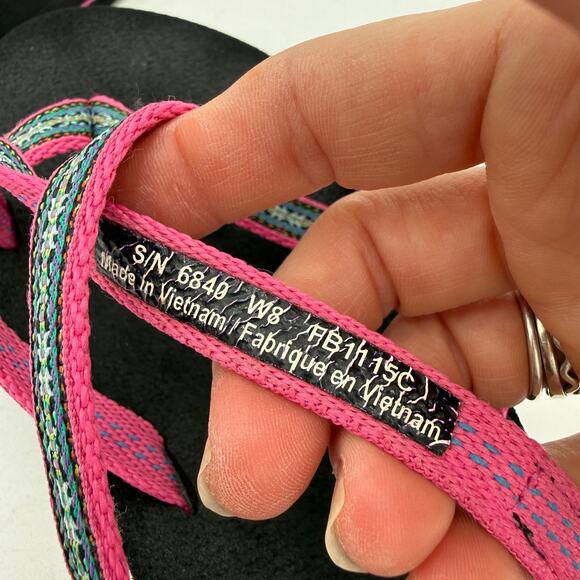 Teva Mush Women's Olowahu Sandals Size 8 - Picture 7 of 7